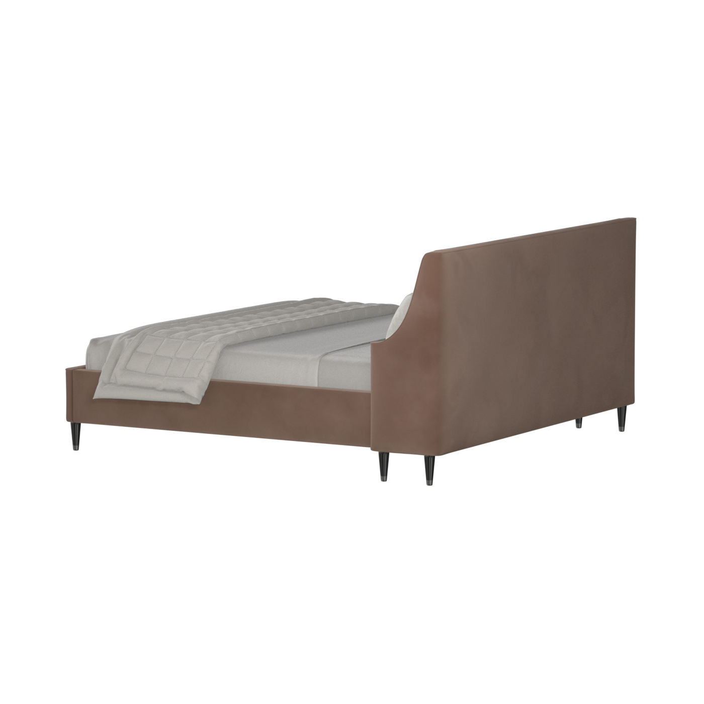 Laura Double Bed with High Headboard