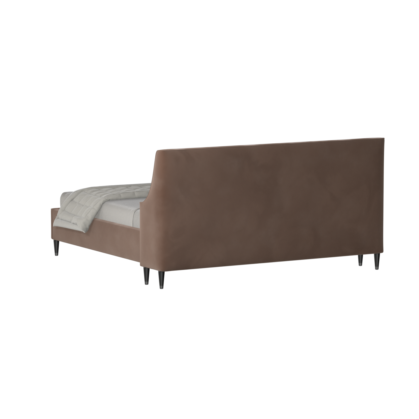 Laura Double Bed with High Headboard