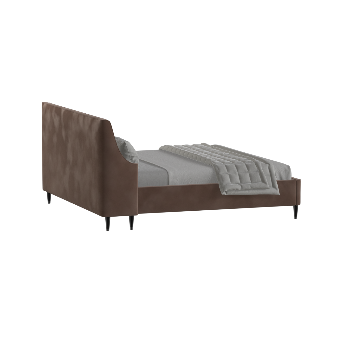 Laura Double Bed with High Headboard