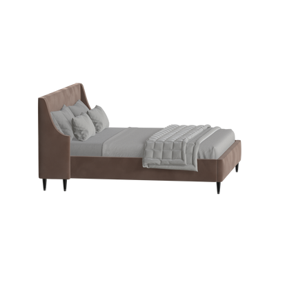 Laura Double Bed with High Headboard
