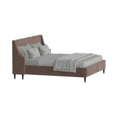 Laura Double Bed with High Headboard