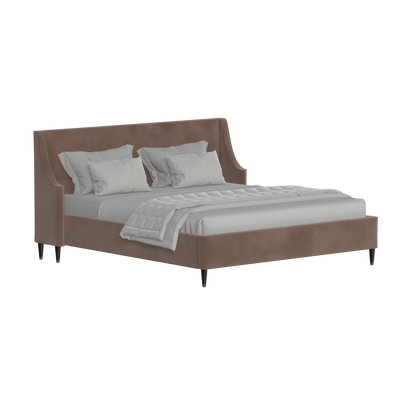 Laura Double Bed with High Headboard