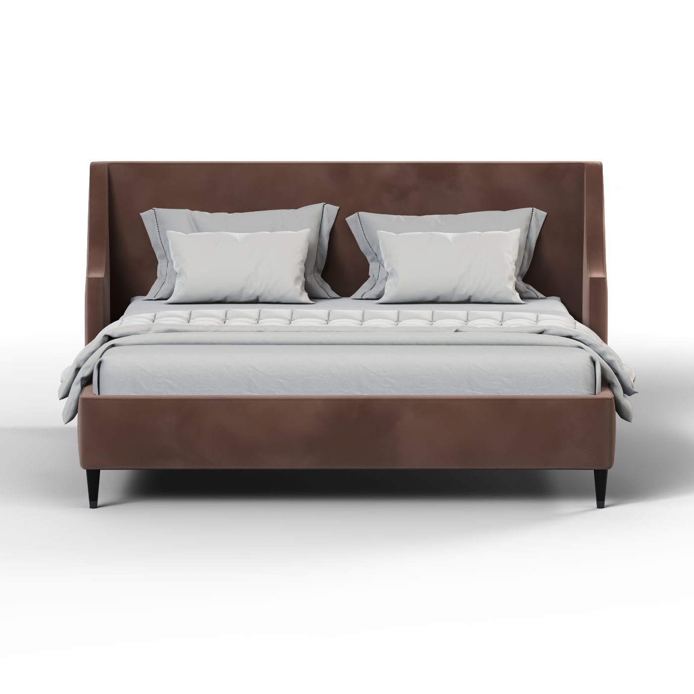 Laura Double Bed with High Headboard