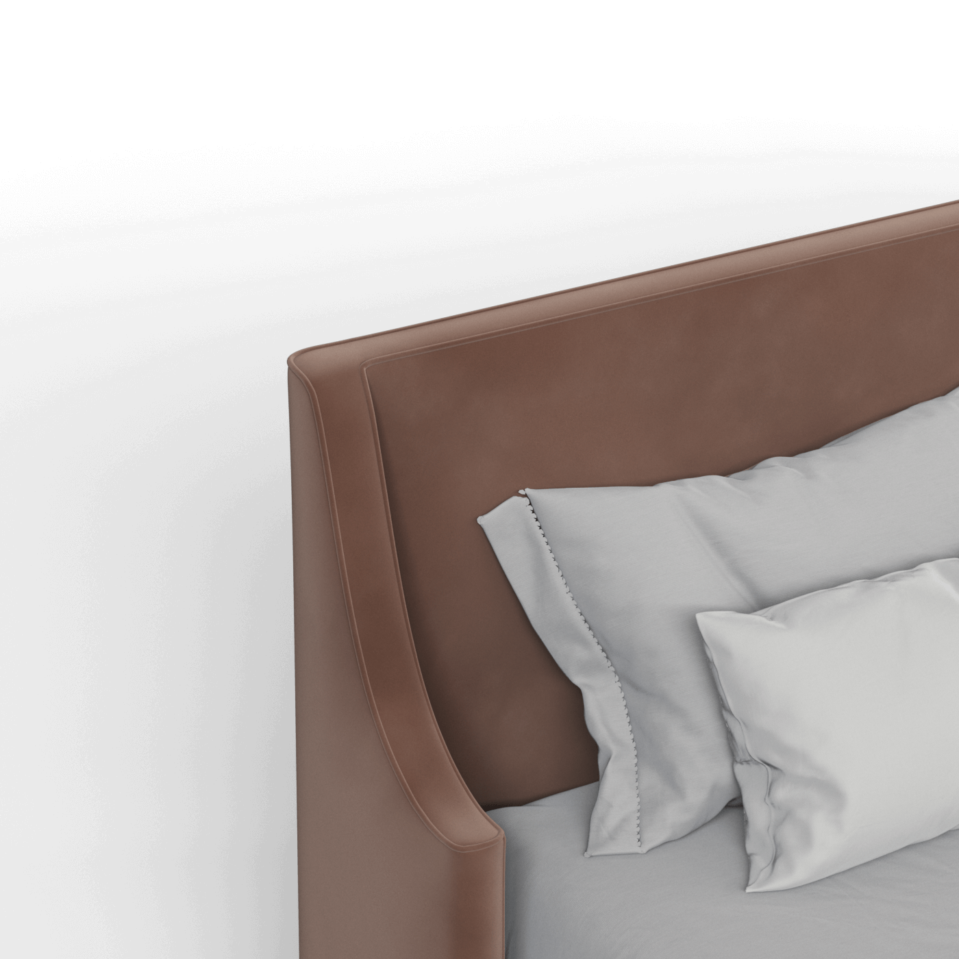 Laura Double Bed with High Headboard
