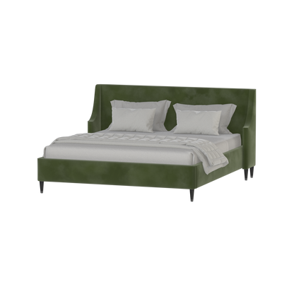 Laura Double Bed with High Headboard