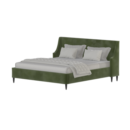 Laura Double Bed with High Headboard