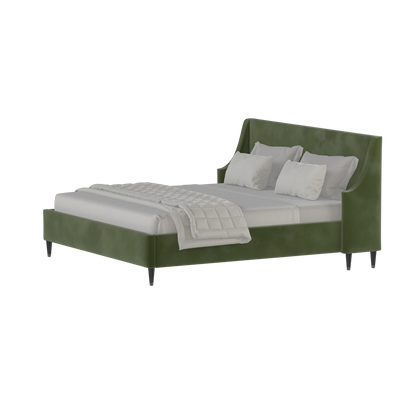 Laura Double Bed with High Headboard