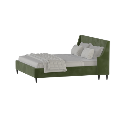 Laura Double Bed with High Headboard