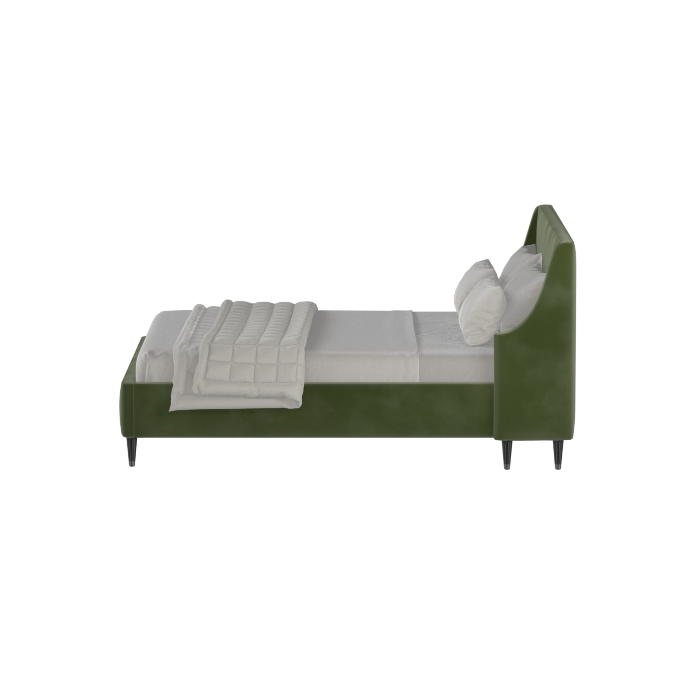 Laura Double Bed with High Headboard