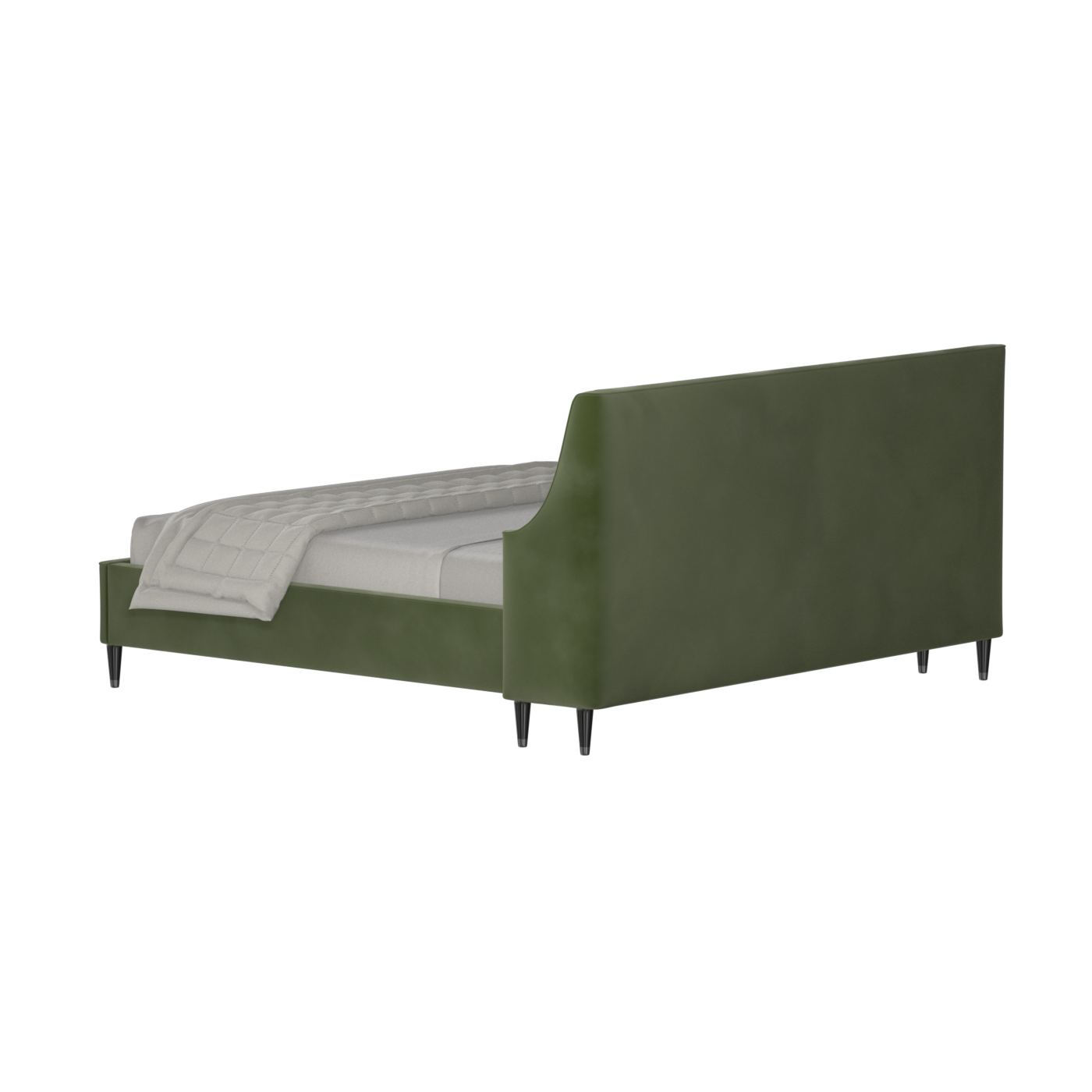 Laura Double Bed with High Headboard