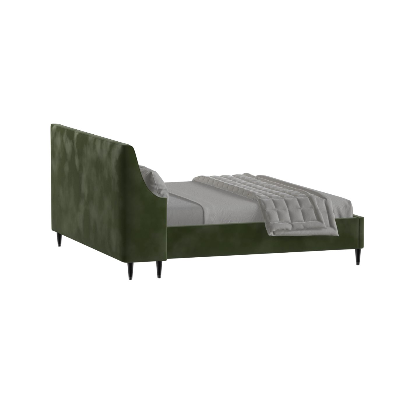 Laura Double Bed with High Headboard