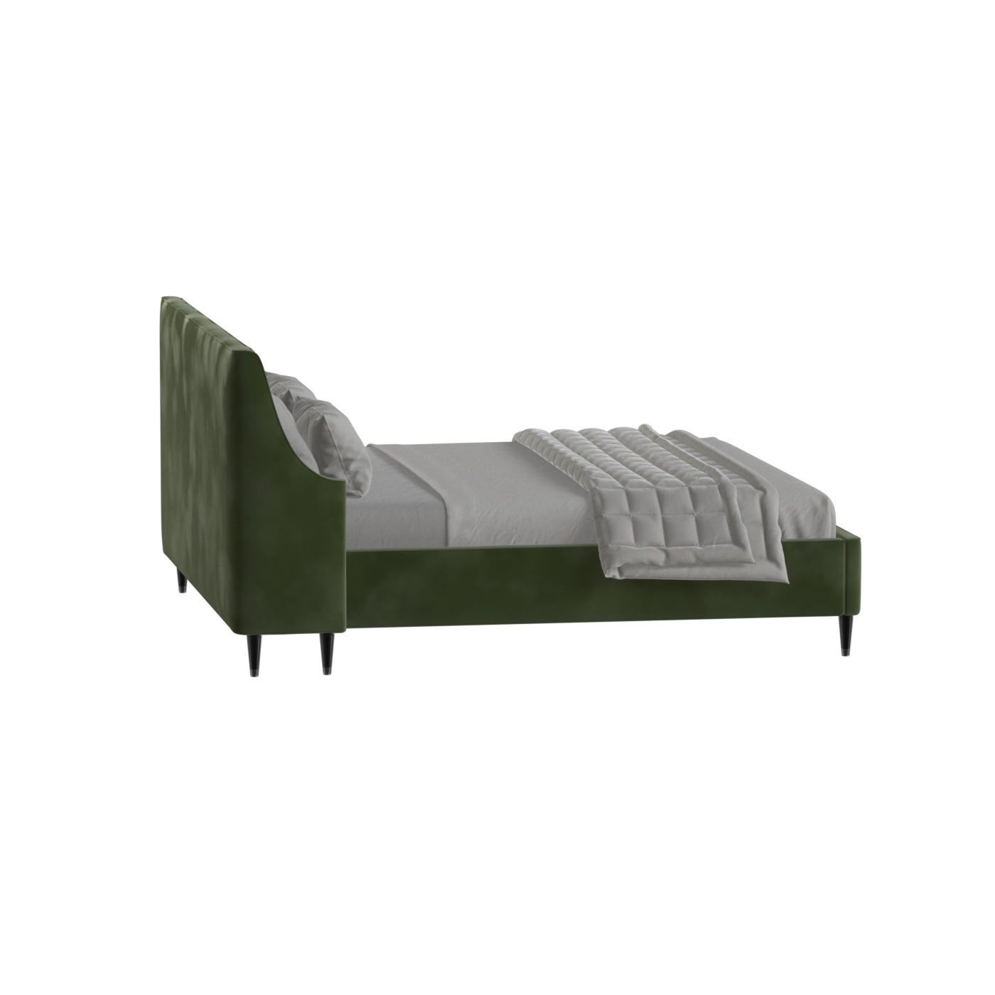 Laura Double Bed with High Headboard