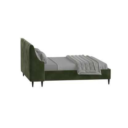 Laura Double Bed with High Headboard