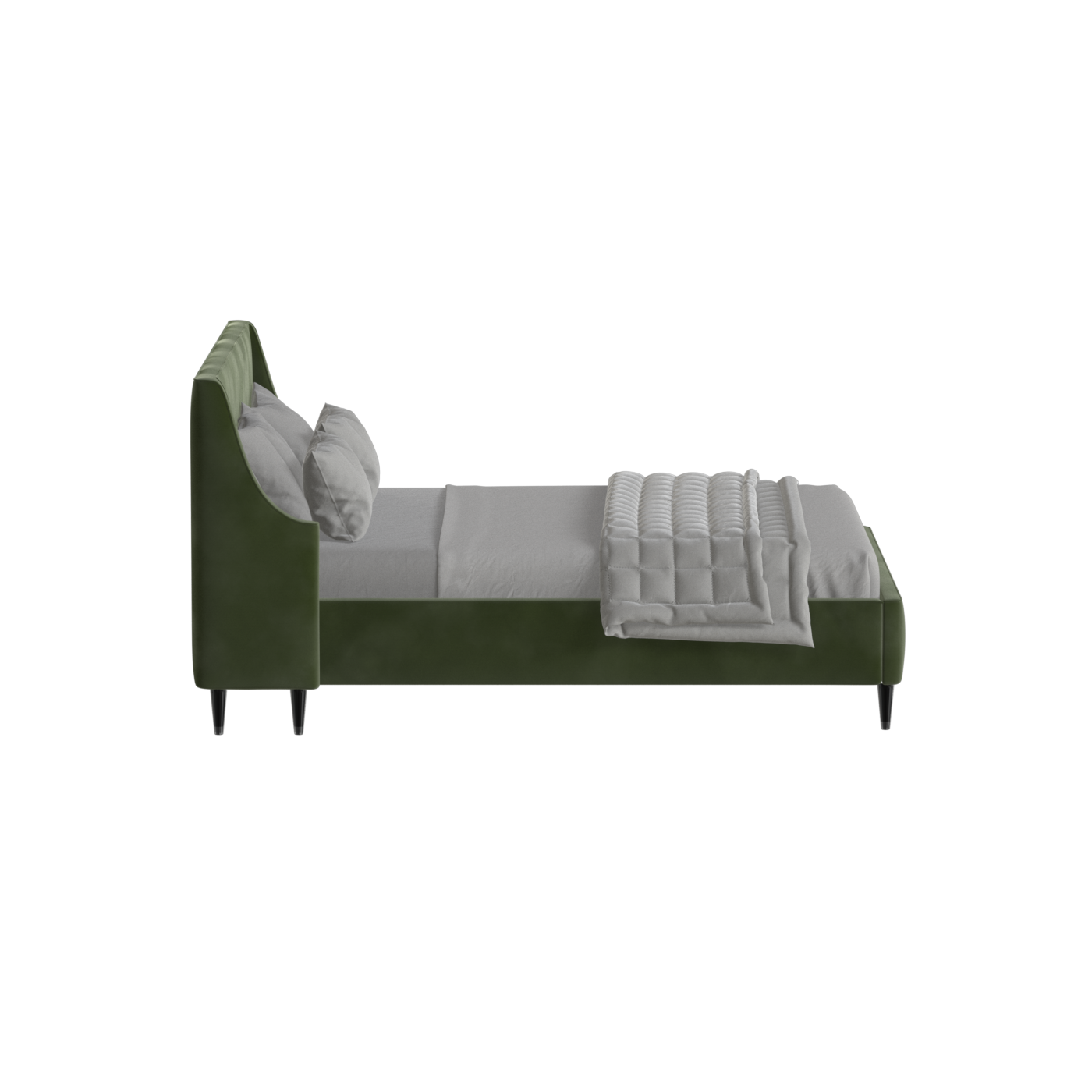 Laura Double Bed with High Headboard