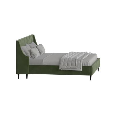 Laura Double Bed with High Headboard