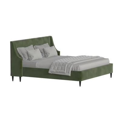 Laura Double Bed with High Headboard