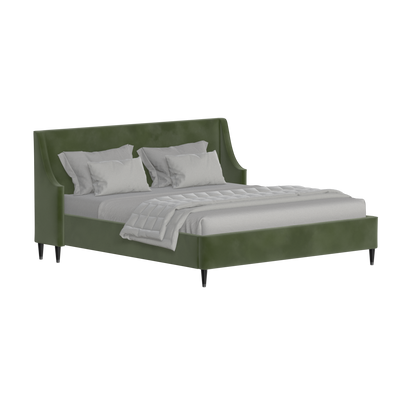 Laura Double Bed with High Headboard