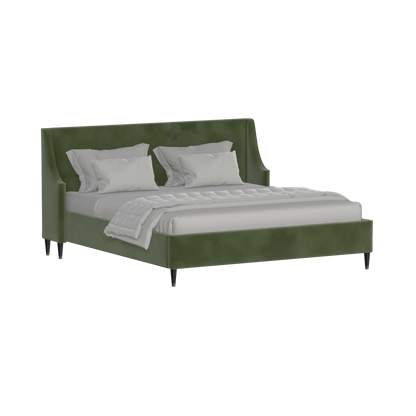 Laura Double Bed with High Headboard