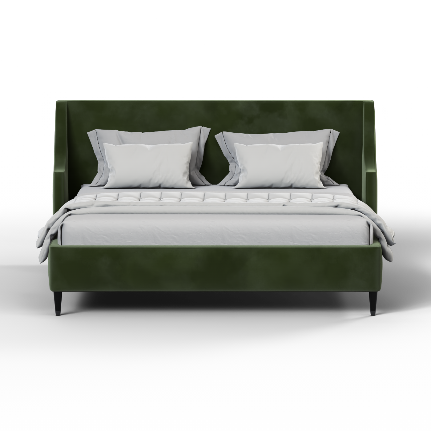 Laura Double Bed with High Headboard