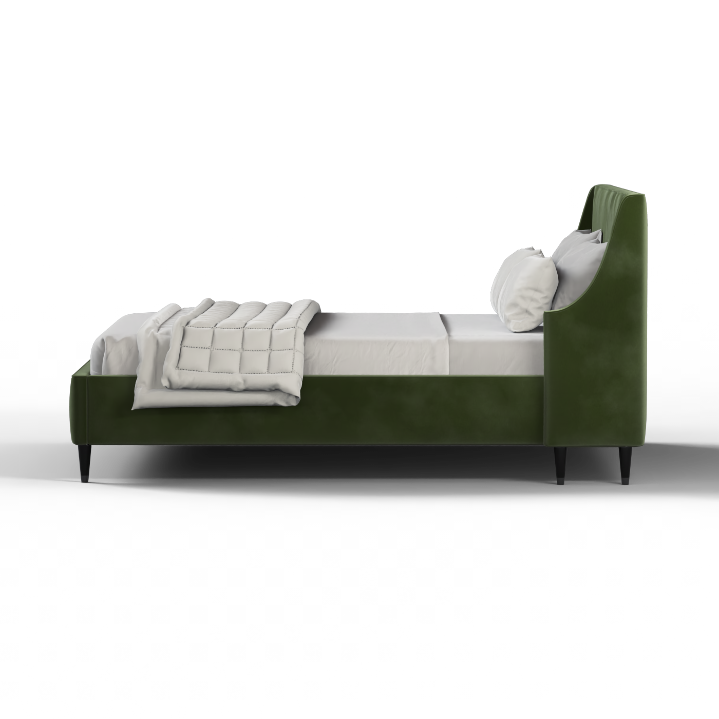 Laura Double Bed with High Headboard
