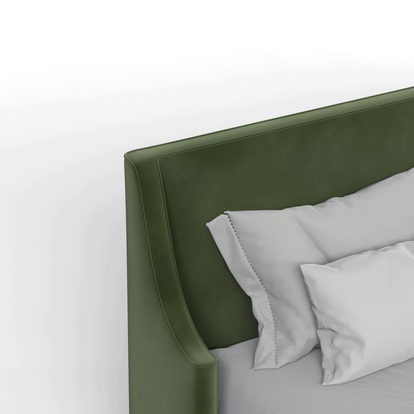Laura Double Bed with High Headboard