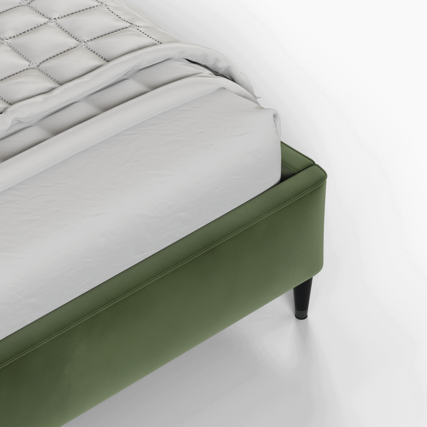 Laura Double Bed with High Headboard