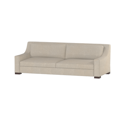 Louis 2 Seater Sofa — Structured Design with Tapered Arms