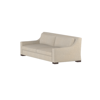 Louis 2 Seater Sofa — Structured Design with Tapered Arms