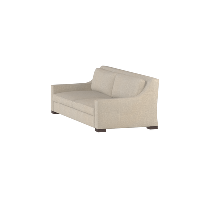 Louis 2 Seater Sofa — Structured Design with Tapered Arms