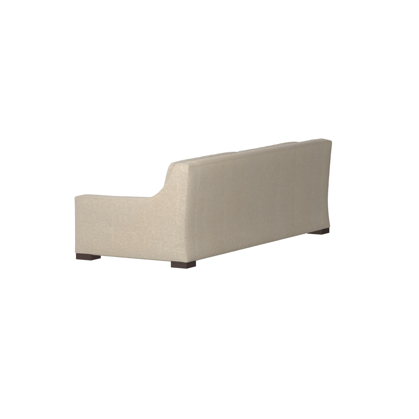Louis 2 Seater Sofa — Structured Design with Tapered Arms