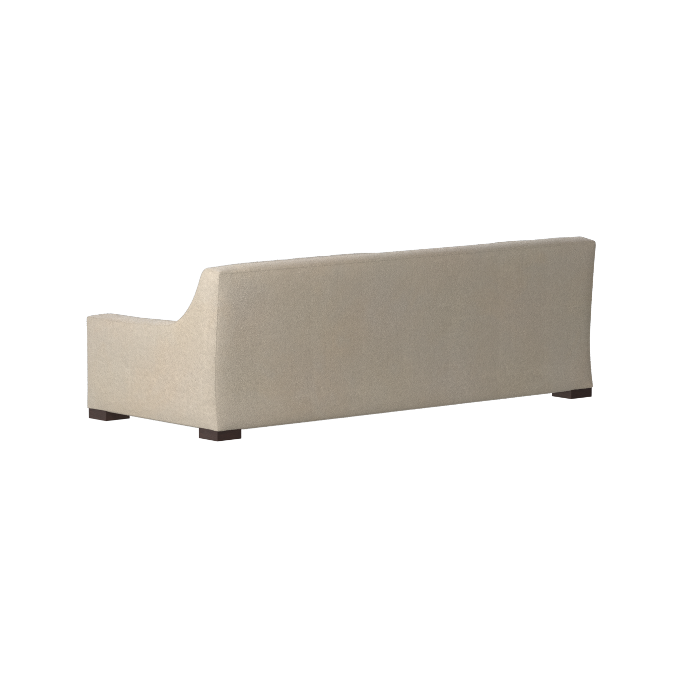 Louis 2 Seater Sofa — Structured Design with Tapered Arms