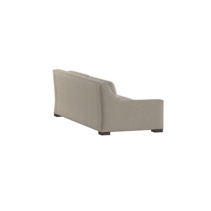 Louis 2 Seater Sofa — Structured Design with Tapered Arms