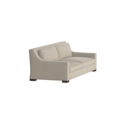 Louis 2 Seater Sofa — Structured Design with Tapered Arms