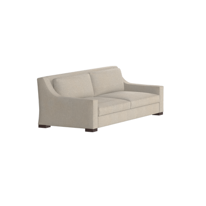 Louis 2 Seater Sofa — Structured Design with Tapered Arms