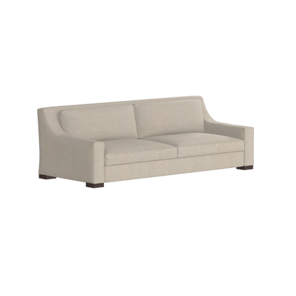 Louis 2 Seater Sofa — Structured Design with Tapered Arms