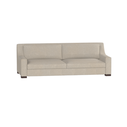 Louis 2 Seater Sofa — Structured Design with Tapered Arms