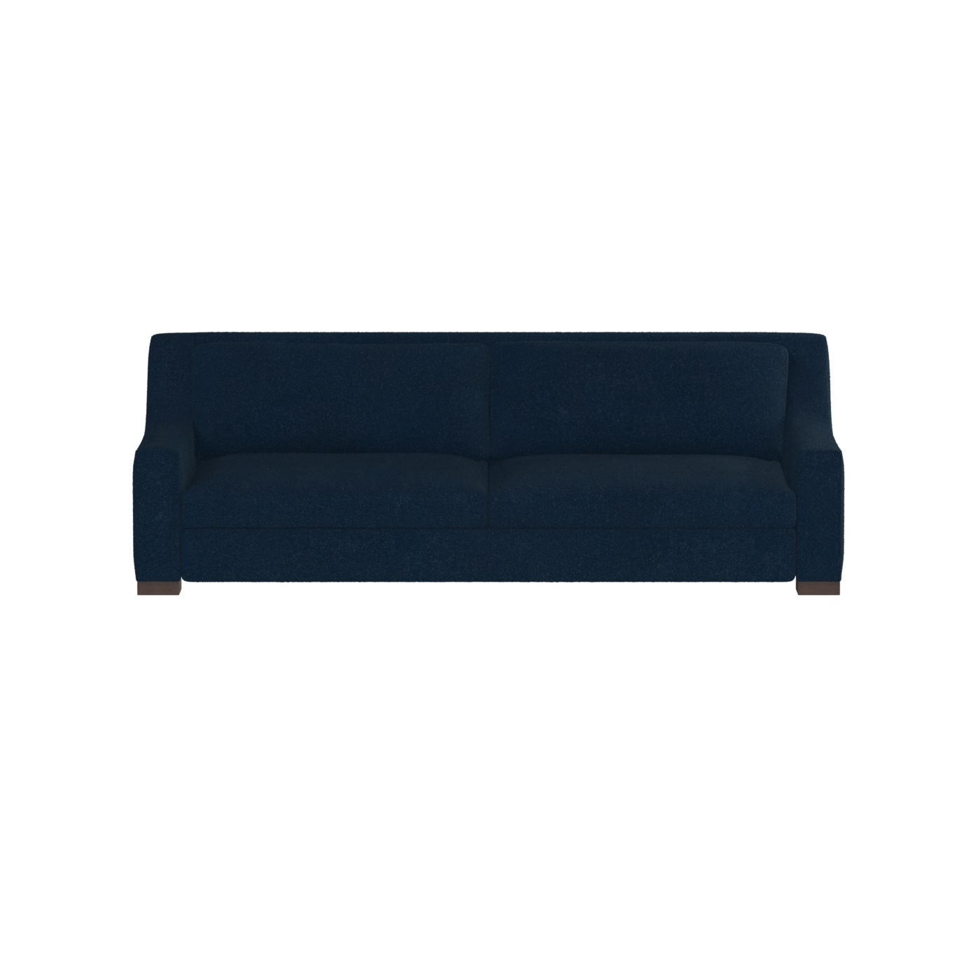 Louis 2 Seater Sofa — Structured Design with Tapered Arms