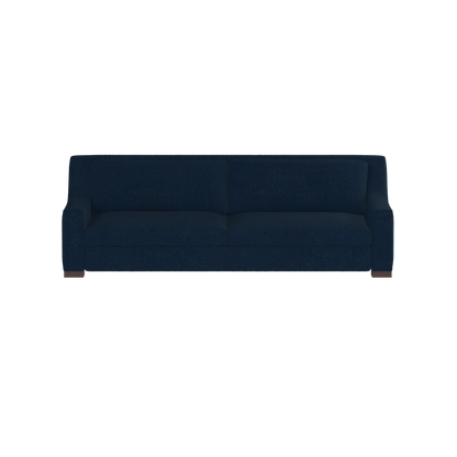 Louis 2 Seater Sofa — Structured Design with Tapered Arms