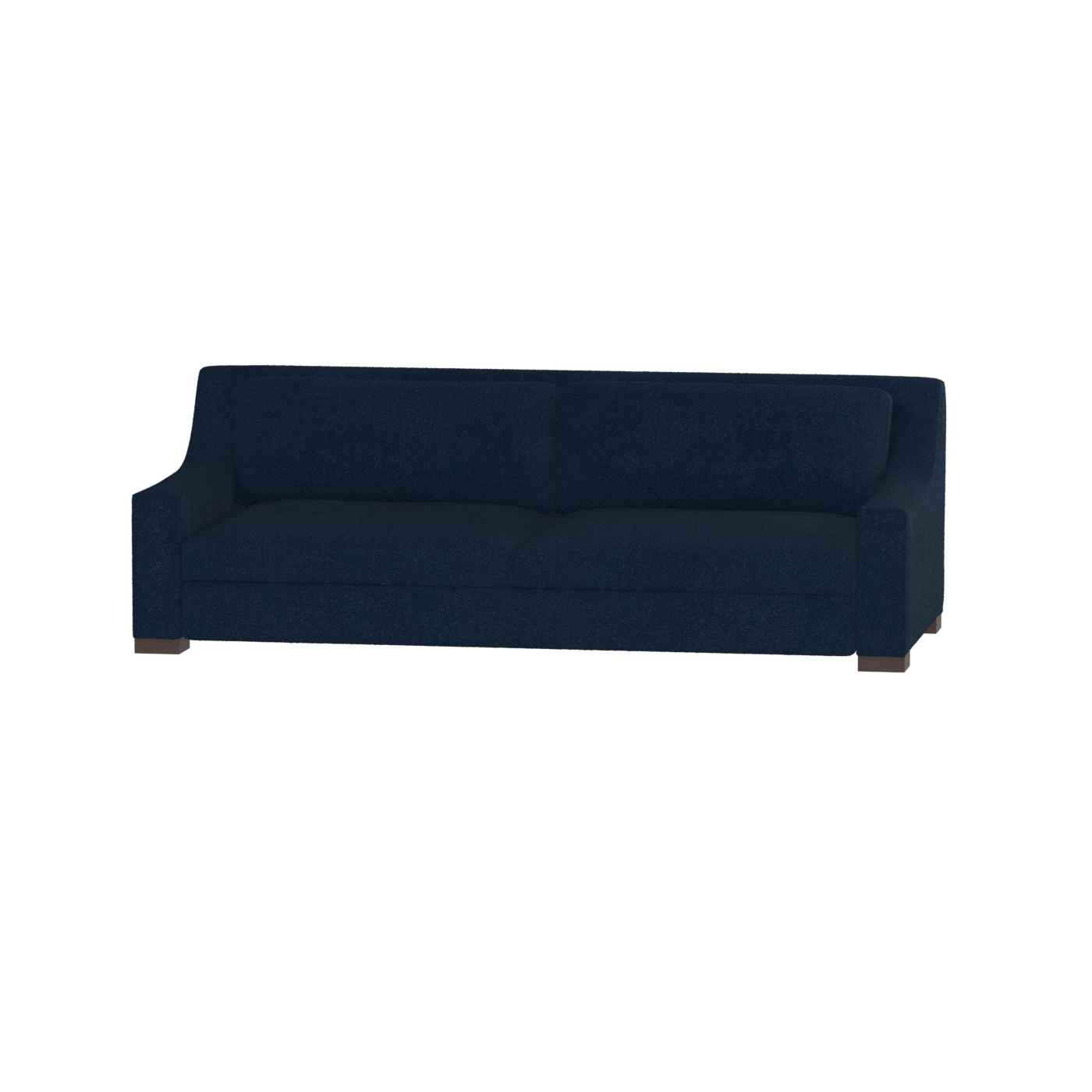 Louis 2 Seater Sofa — Structured Design with Tapered Arms