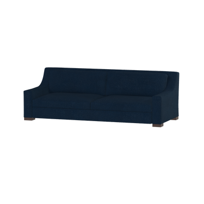 Louis 2 Seater Sofa — Structured Design with Tapered Arms