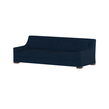 Louis 2 Seater Sofa — Structured Design with Tapered Arms