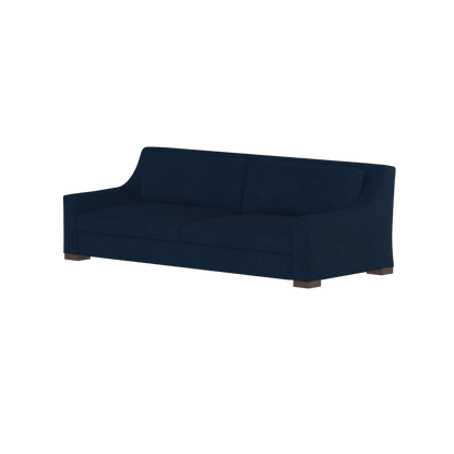 Louis 2 Seater Sofa — Structured Design with Tapered Arms