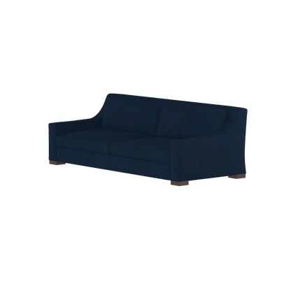 Louis 2 Seater Sofa — Structured Design with Tapered Arms