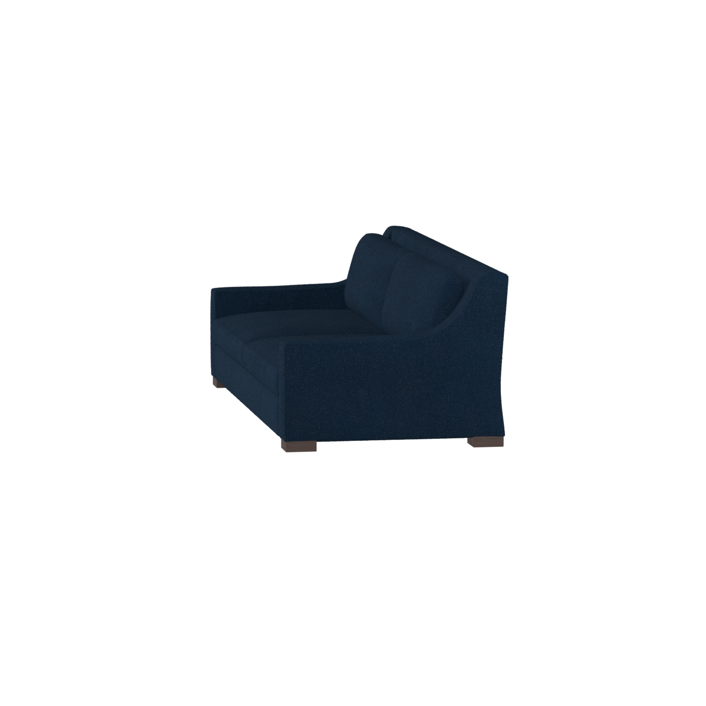 Louis 2 Seater Sofa — Structured Design with Tapered Arms
