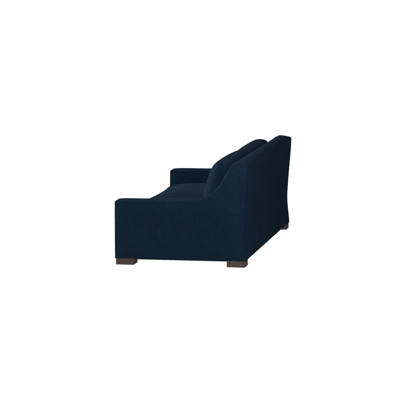Louis 2 Seater Sofa — Structured Design with Tapered Arms