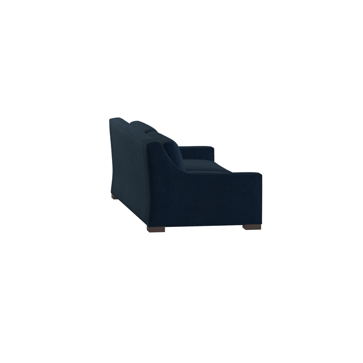 Louis 2 Seater Sofa — Structured Design with Tapered Arms