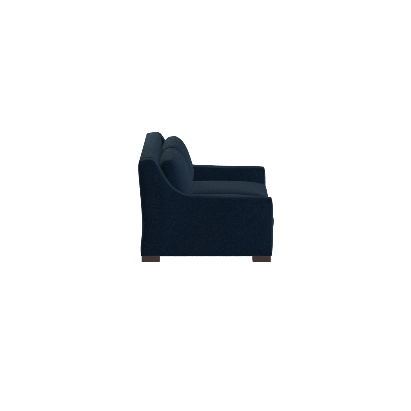 Louis 2 Seater Sofa — Structured Design with Tapered Arms