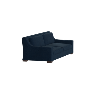 Louis 2 Seater Sofa — Structured Design with Tapered Arms