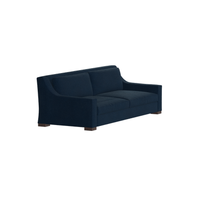 Louis 2 Seater Sofa — Structured Design with Tapered Arms