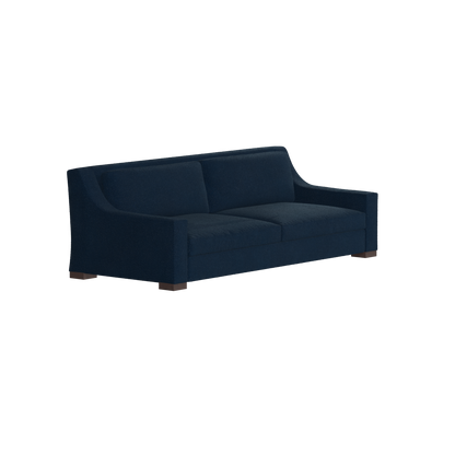 Louis 2 Seater Sofa — Structured Design with Tapered Arms
